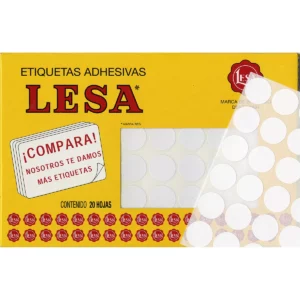 ETIQUETA ADHESIVA BLANCA GRANDE 9