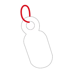 ETIQUETA DE COLGAR C/100 NO. 98 16-98