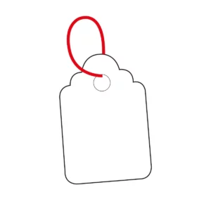 ETIQUETA DE COLGAR C/100 NO.104 16-104