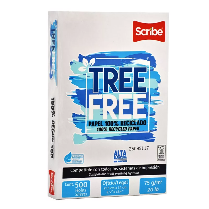 PAPEL OFICIO TREE FREE C/500