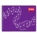 CUADERNO ITALIANO 50HJS PAUTADO ATADO DE 6 PZAS.
