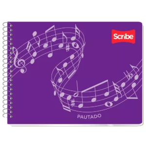 CUADERNO ITALIANO 50HJS PAUTADO ATADO DE 6 PZAS.