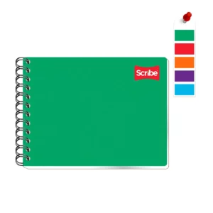 CUADERNO ITALIANO 100HJS ESP CLASICO BCO ATADO DE 6 PZAS.