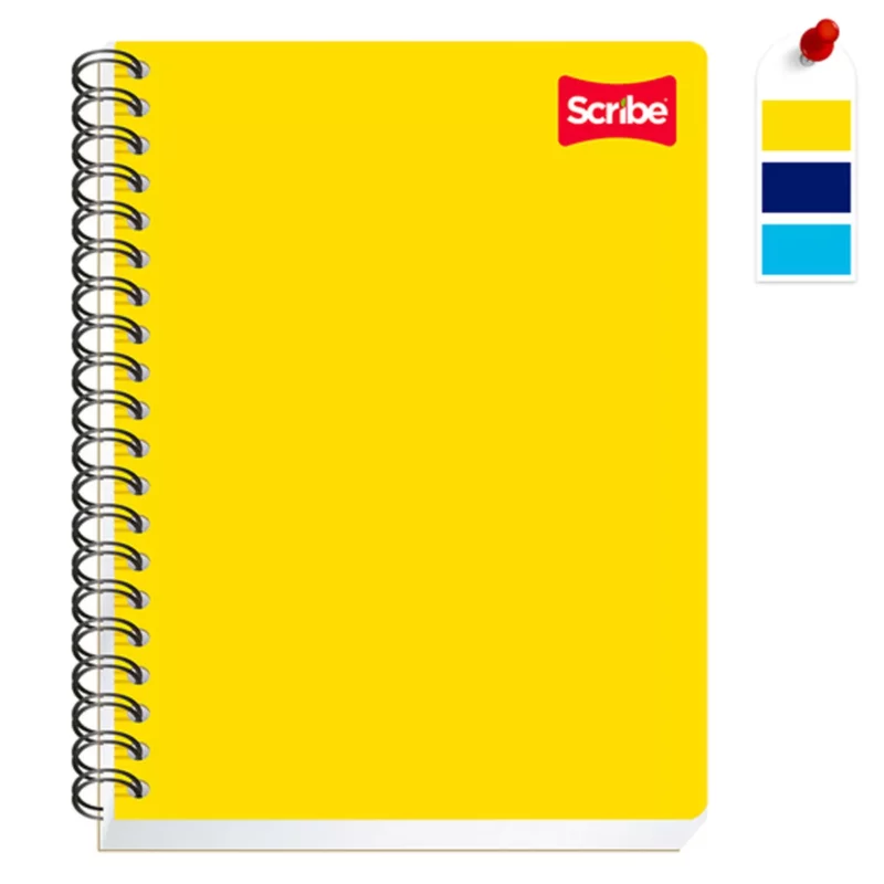 CUADERNO FRANCES 100HJS ESP CLASICO RAYA ATADO DE 6 PZAS.