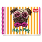 CUADERNO ITALIANO 100H ESC MEGA C/ESP DR ATADO DE 8 PZAS.