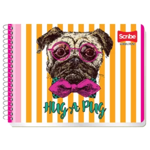 CUADERNO ITALIANO 100H ESC MEGA C/ESP DR ATADO DE 8 PZAS.