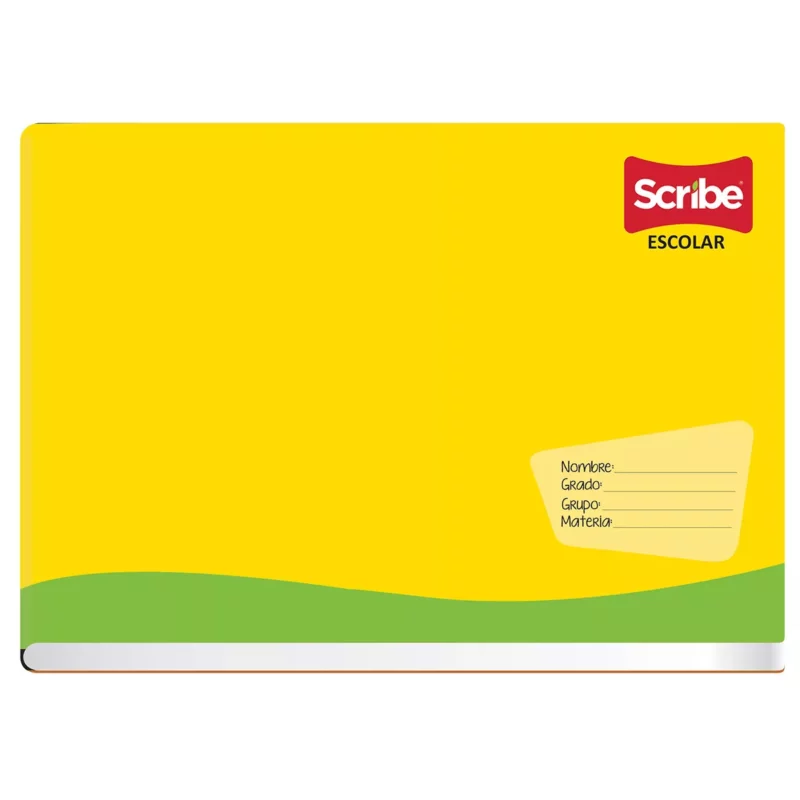 CUADERNO ITALIANO 50H ESCOLAR GRAPA C.AL ATADO DE 6 PZAS.