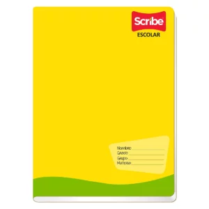 CUADERNO FRANCES 50H ESCOLAR GRAPA RAYA ATADO DE 6 PZAS.