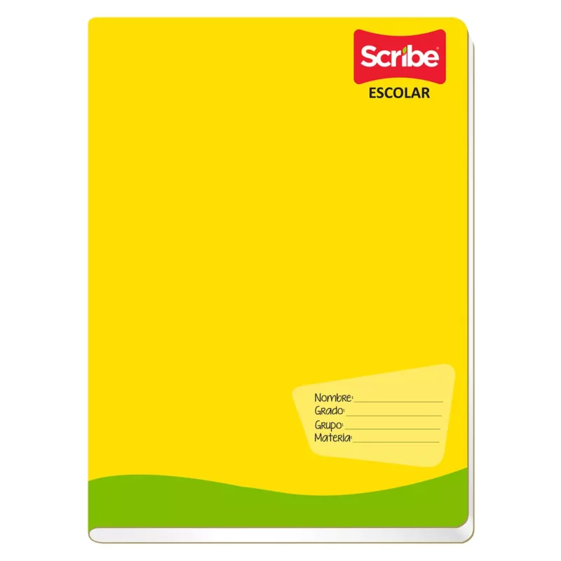 CUADERNO FRANCES 50H ESCOLAR GRAPA C5 ATADO DE 6 PZAS.
