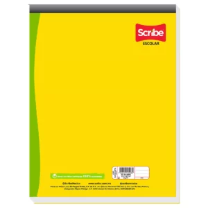 BLOCK CARTA ESCOLAR 80HJS BLANCO ATADO DE 6 PZAS.