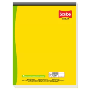 BLOCK CARTA ESCOLAR 80HJS C5 ATADO DE 6 PZAS.