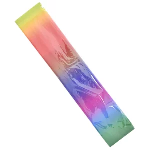 PAPEL CREPE COLIBRI CORTO 9FES ARCOIRIS ATADO DE 10 PZAS.