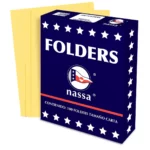 FOLDER CARTA C/100 CANARIO