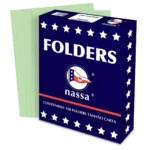 FOLDER CARTA C/100 VERDE