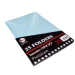 FOLDER OFICIO C/25 AZUL