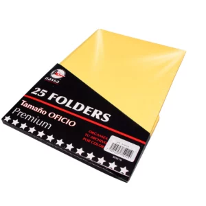 FOLDER OFICIO C/25 CANARIO