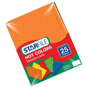 FOLDER CARTA C/25 STAR FILE ARCOIRIS