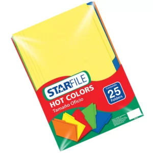 FOLDER OFICIO C/25 STAR FILE ARCOIRIS