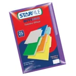 FOLDER OFICIO C/25 STAR FILE BIT MORADO