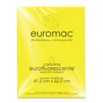 CARTULINA FLUORESCENTE C/10 AMARILLO LIMON