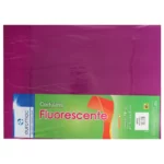 CARTULINA FLUORESCENTE C/10 MORADO .