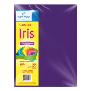 CARTULINA IRIS C/10 175GRS MORADO