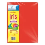 CARTULINA IRIS C/10 175GRS ROJO