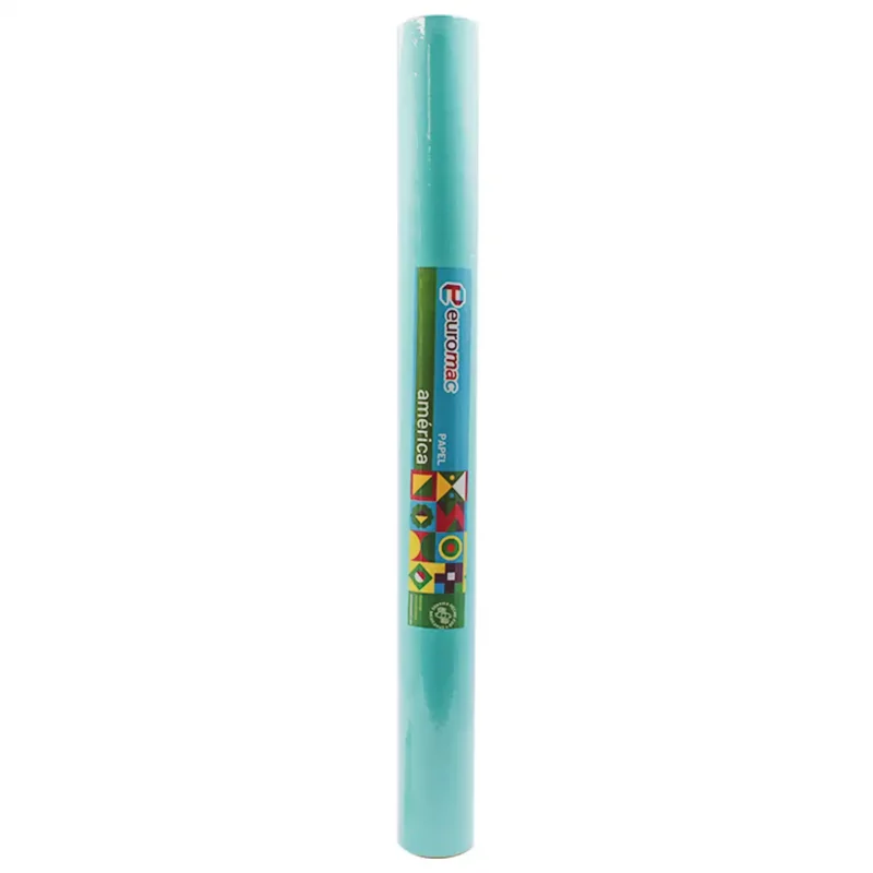 PAPEL AMERICA 25MTS AZUL PASTEL