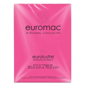 PAPEL LUSTRE C/25 ROSA MEXICANO EL0040