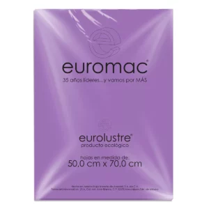 PAPEL LUSTRE C/25 LILA PASTEL