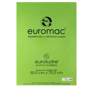 PAPEL LUSTRE C/25 VERDE NILO