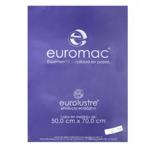 PAPEL LUSTRE C/25 AZUL MARINO