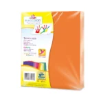 HOJA CARTA EUROCOLORS C/100 NARANJA VIBRANTE