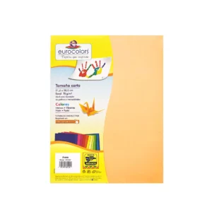 HOJA CARTA EUROCOLORS C/100 ORO