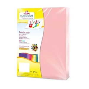 HOJA CARTA EUROCOLORS C/100 SALMON