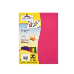 HOJA CARTA EUROCOLORS C/100 SURT VIBRANTE