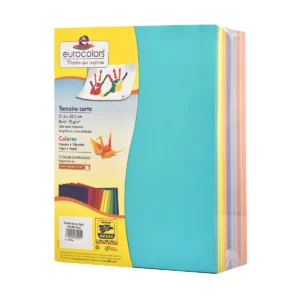 HOJA CARTA EUROCOLORS C/1000 PASTEL