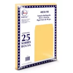 SOBRE MANILA RADIOGRAFIA 4050 90  A0186 ATADO DE 25 PZAS.