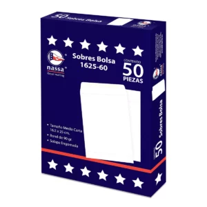 SOBRE BOND 90GRS ESQ ENGOM C/50 162560