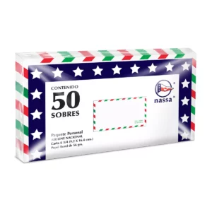 SOBRE AIR LINE CARTA C/50