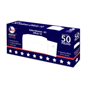 SOBRE BOND BOSTON 63 OFICIO 10 C/50