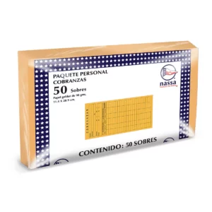 SOBRE COBRANZA GOLDEN KRAFT C/50