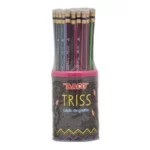 LAPIZ DE GRAFITO 2HB C/50 BACO TRISS