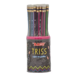 LAPIZ DE GRAFITO 2HB C/50 BACO TRISS