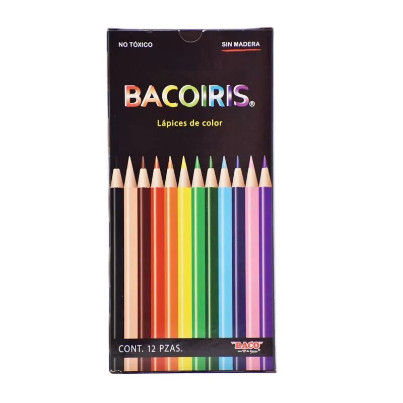 COLORES BACOIRIS LARGOS C/12 ATADO DE 5 PZAS.