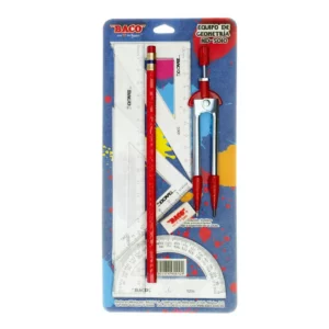JUEGO GEOMETRICO ND-5010 ATADO DE 10 PZAS.