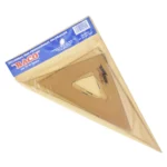 JUEGO ESCUADRAS CON BISEL SIN GRADUACION 2545 ATADO DE 3 PZAS.