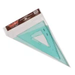 JUEGO ESCUADRAS C/BISEL C/GRAD 3045 ATADO DE 3 PZAS.