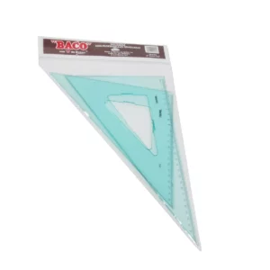 JUEGO ESCUADRAS C/BISEL C/GRAD 3245 ATADO DE 3 PZAS.