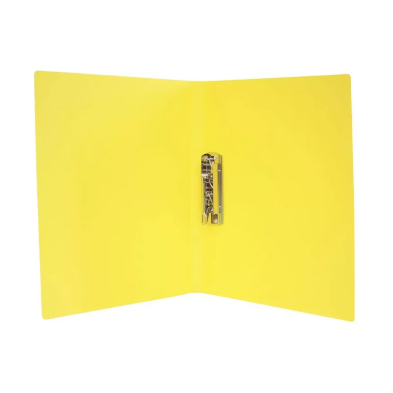 FOLDER CARTA C/PALANCA AMARILLO ATADO DE 5 PZAS.